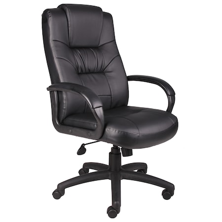 Boss Executive High Back LeatherPlus Chair B7501